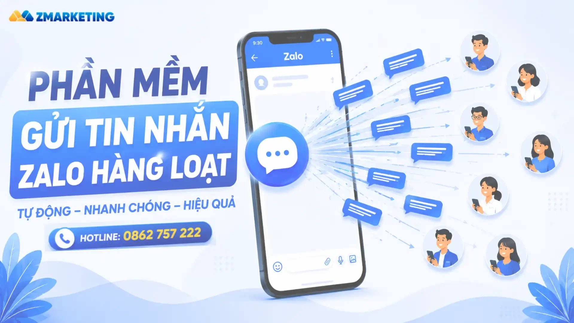 Phần mềm gửi tin nhắn Zalo hàng loạt cách dùng an toàn, không lo khóa nick 2026